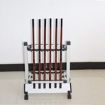 24 Hole Aluminum Alloy Fishing Gear Display Rack