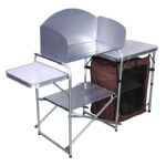 Mobile Storage Rack Table