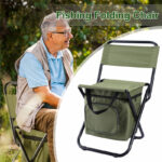 Compact folding Fishing Chair with built in Thermal pack