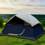 4 Person Tent / Black Coated