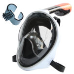 Full Face Silicone Snorkel Gopro compatible