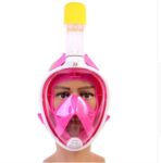 Full dry snorkel mask Gopro compatible