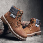 Men Martin British high boots