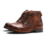 Army Khaki Style Martin Boots