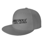 Grey Pro Tackle Cap Black Logo