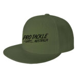 Army Green Pro Tackle Cap Black Logo