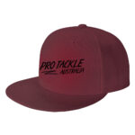 Red Pro Tackle Cap Black Logo